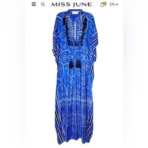 Miss June Kaftan Sierrane - One Size